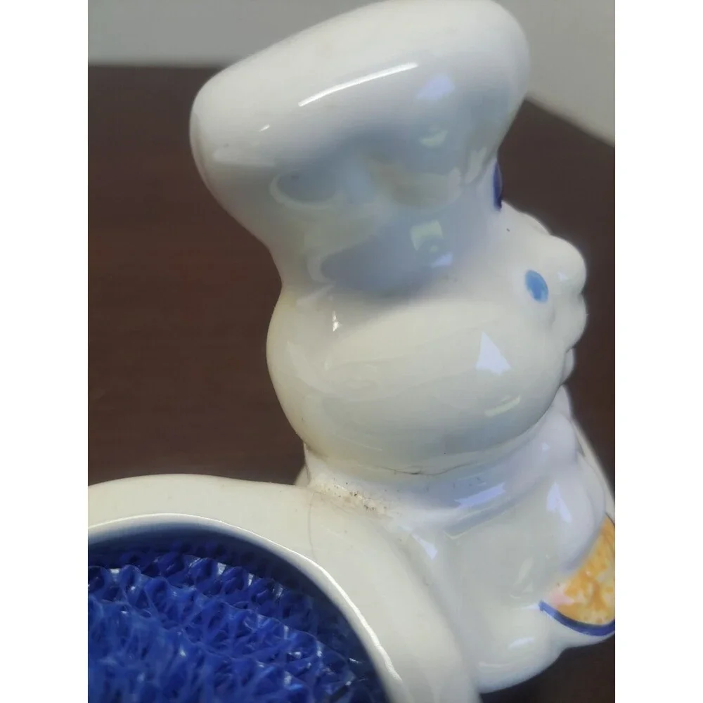 1998 Pillsbury Dough Boy Scouring Pad Holder